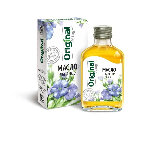 Льняное масло нерафинированное 100 мл