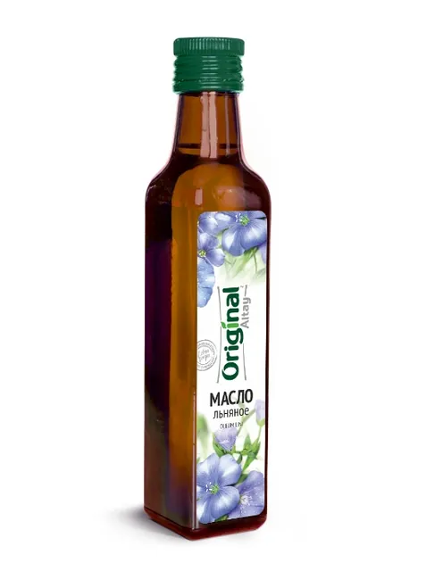 Льняное масло нерафинированное 250 мл