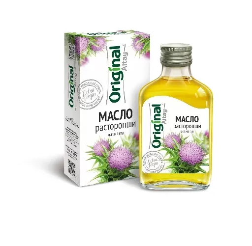 Масло расторопши нерафинированное 100 мл