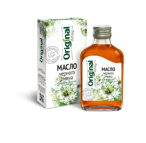 Масло чёрного тмина нерафинированное 100 мл
