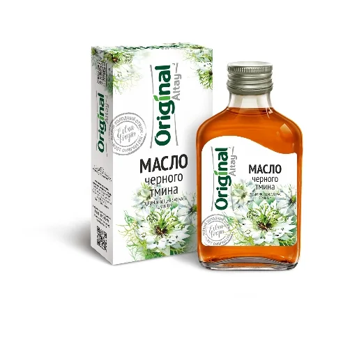 Масло чёрного тмина нерафинированное