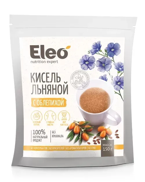 Кисель льняной с облепихой 150 г